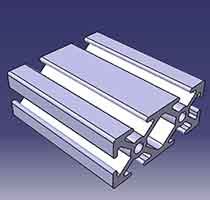 مدل سازي پروفيل آلومنيومي5